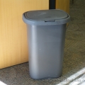 Rubbermaid Grey 55 Liter Spring Top Garbage Can